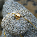 Seaside Shell Necklace, Gold-Plated Tarnish Resistant, Coastal Style Jewellery