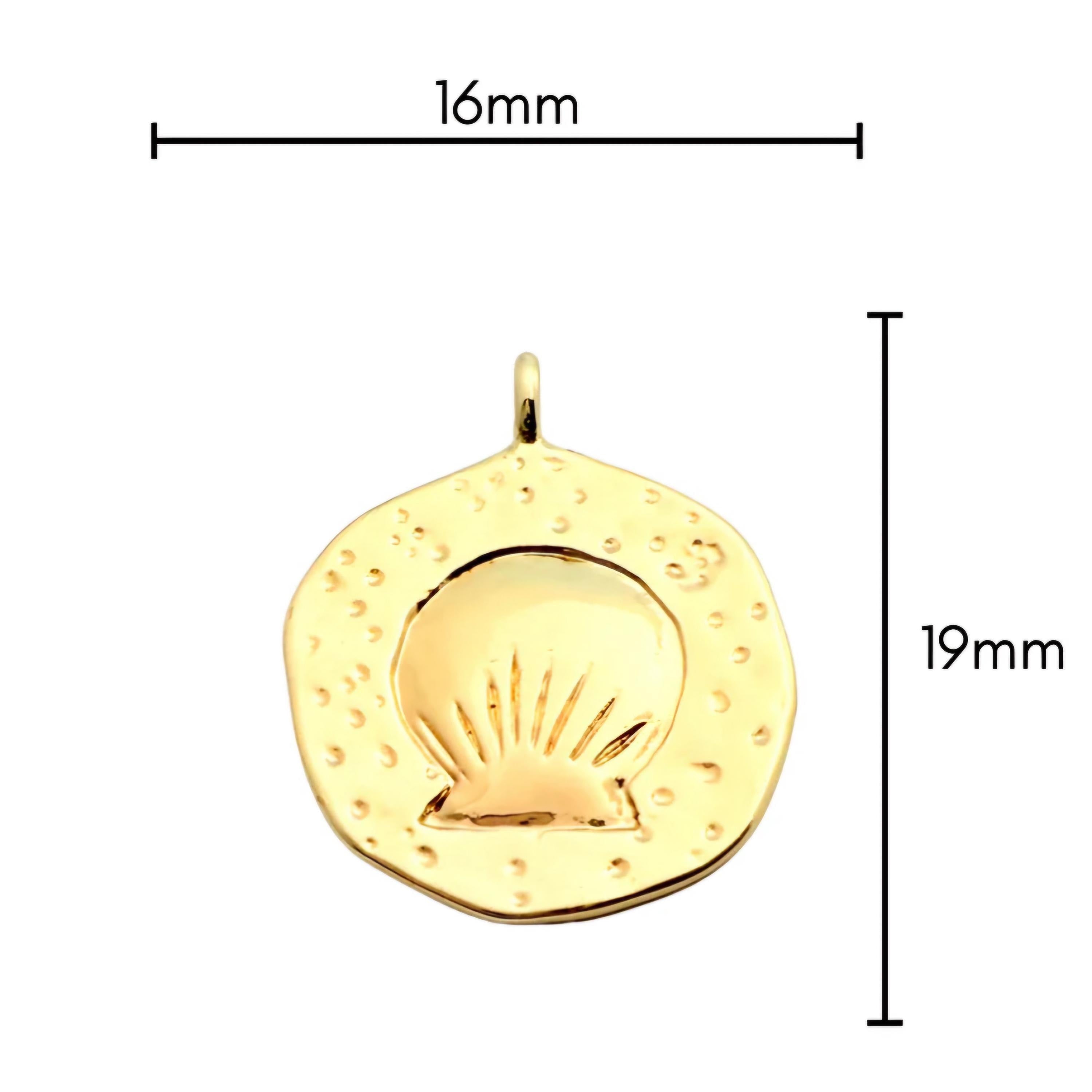 Ocean Necklace Set, Gold- Plated Seashell and Dainty Starfish, Tarnish Resistant Layered Jewellery