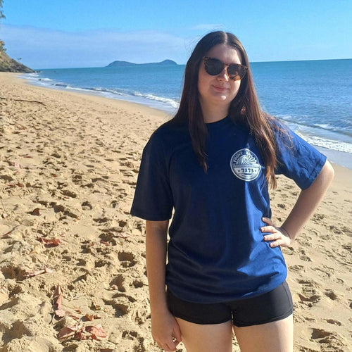 Coastal Kombi Van Surf T-Shirt, Blue AS Colour Staple Tee, Ocean Inspired Brand