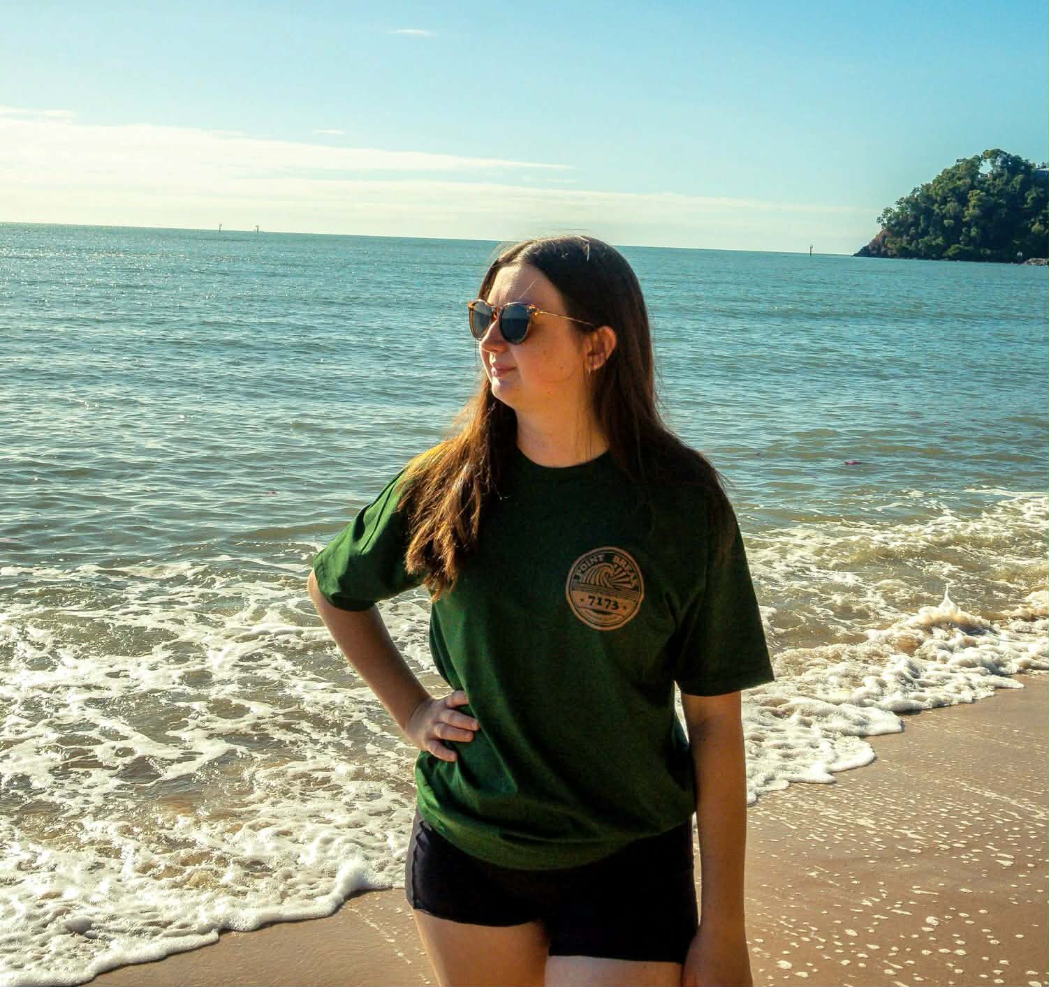 Green Short Sleeve Shirt